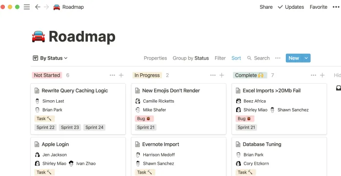Bento application CRM
