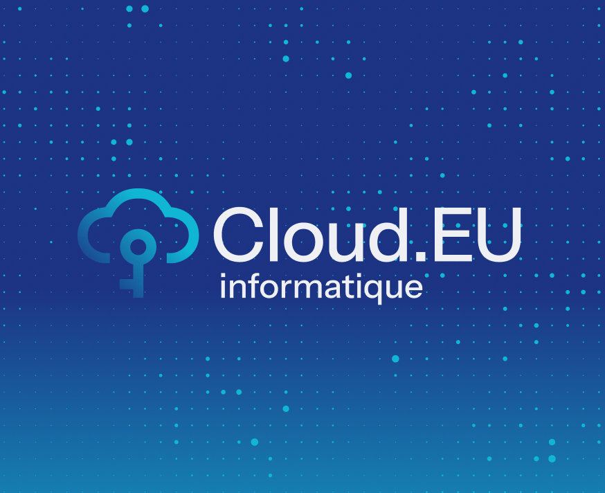 Cloud.EU — carte logo Informatique