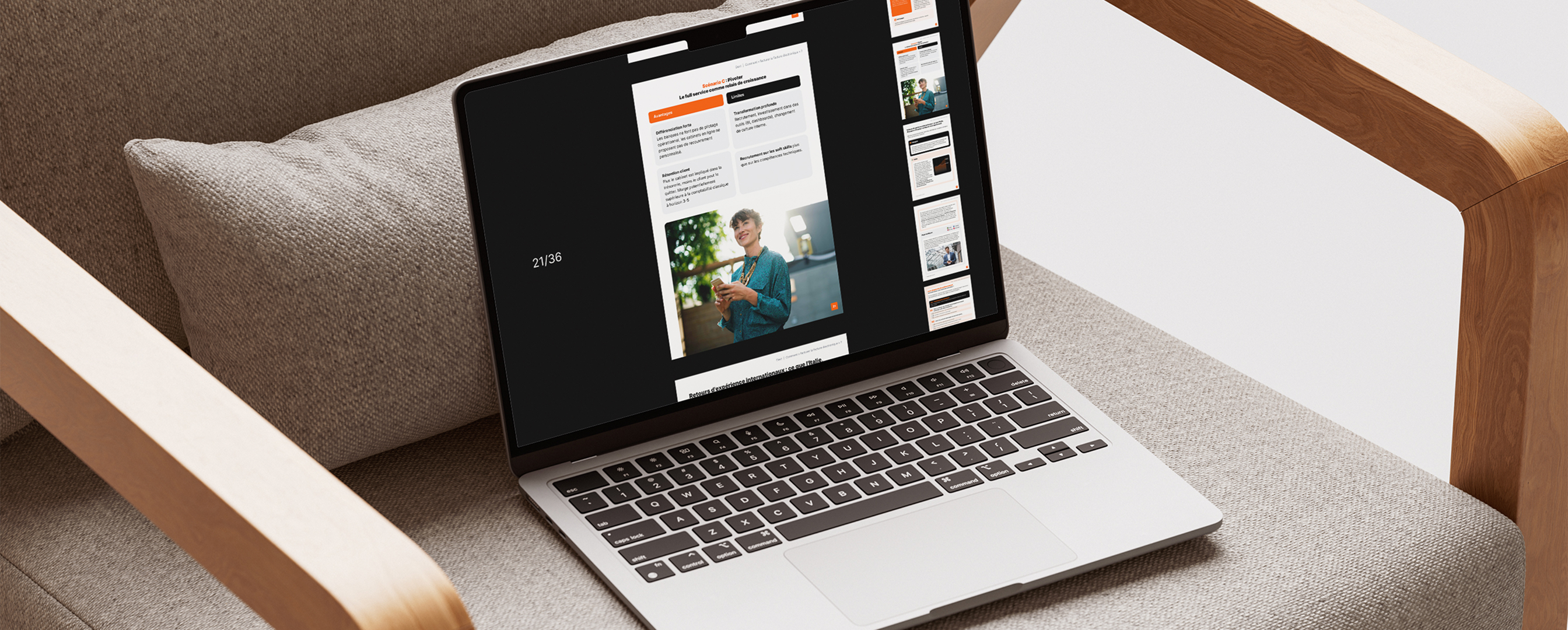 Dext — mockup laptop