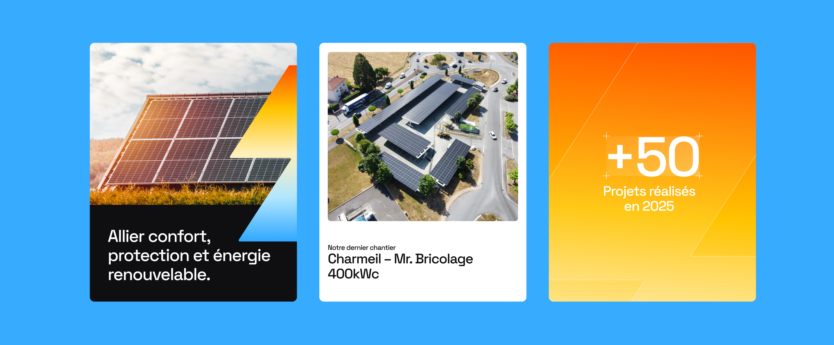 Ombra Solar — planche produits et chiffres clés